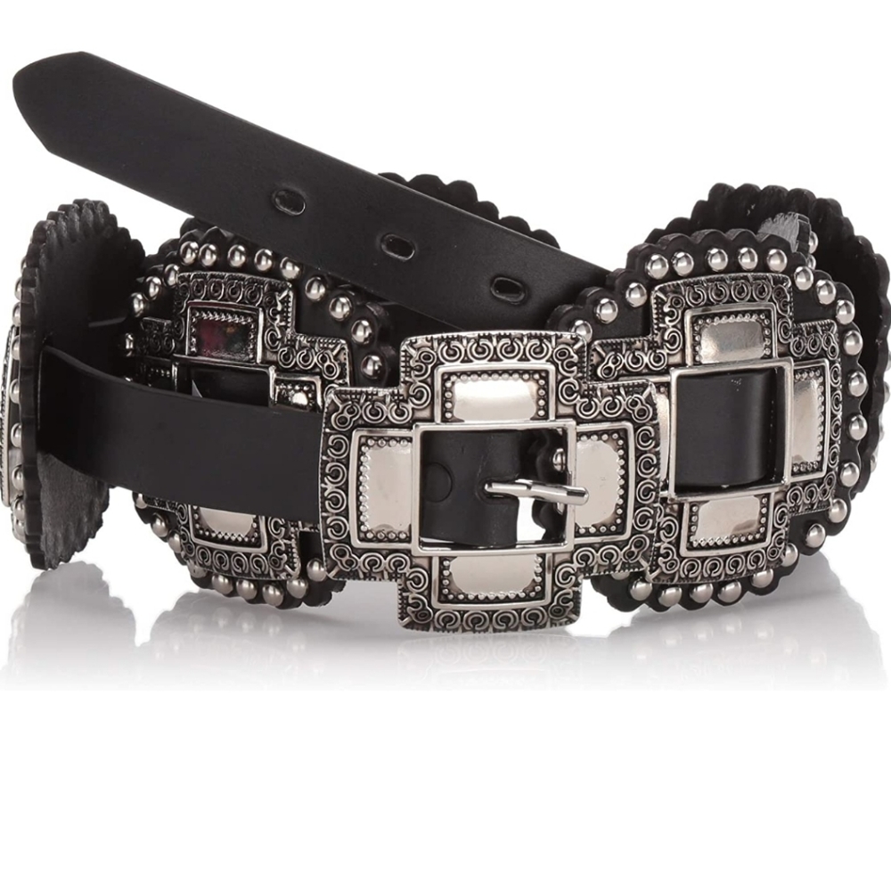 Roper Women's Large Cross Concho Belt